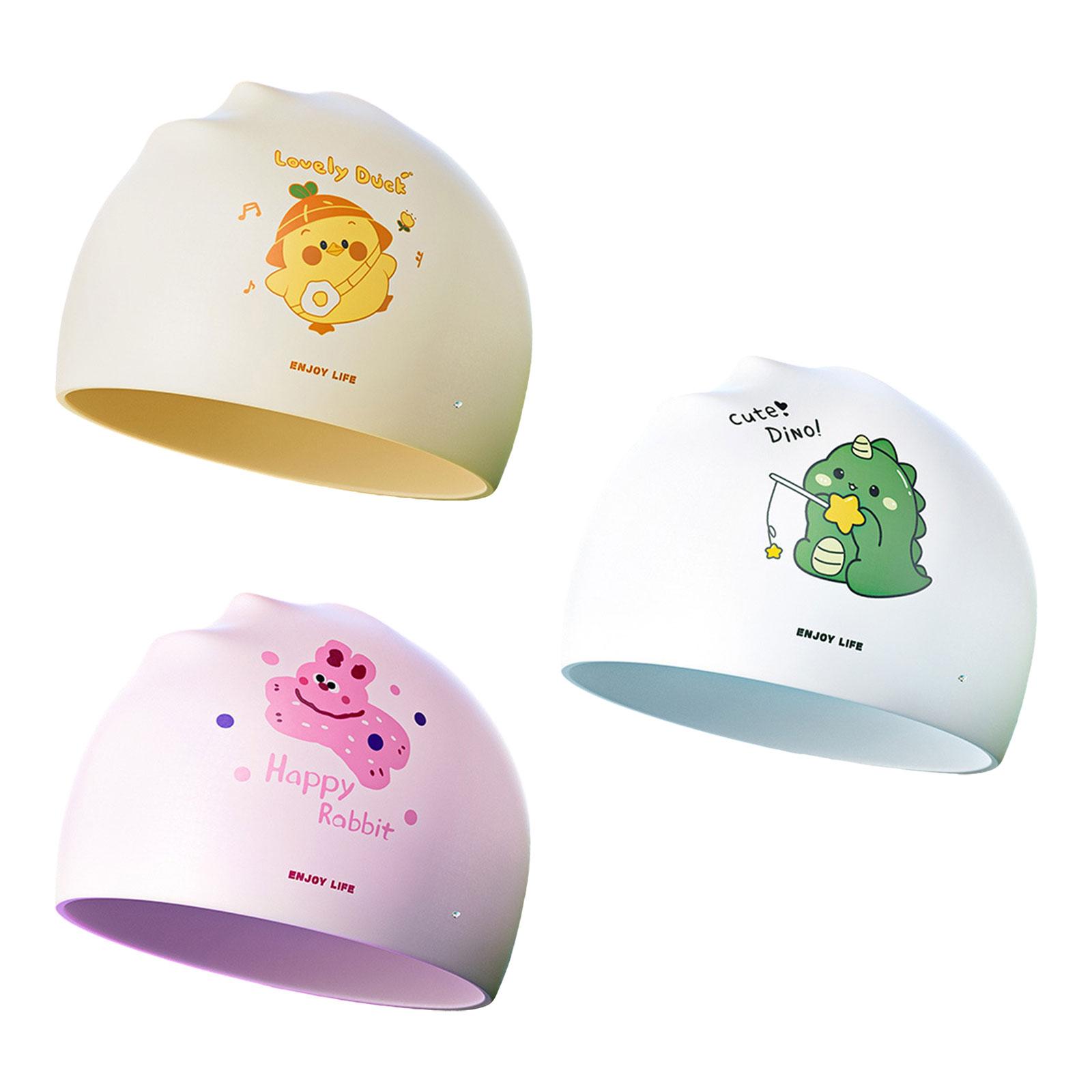 Swim Hat Silicone - Gorro de natación para niños y