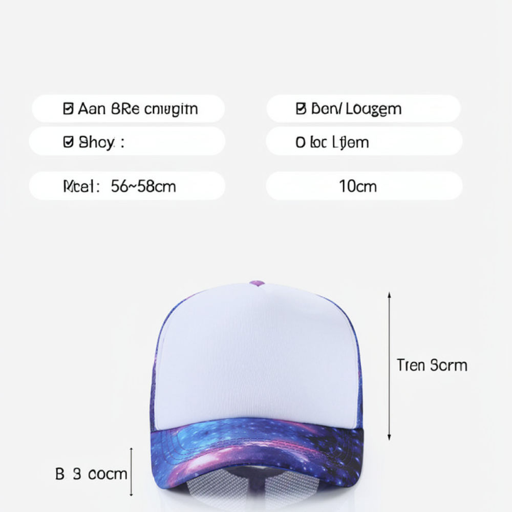 Gorra de béisbol de malla ajus - Trucker Cap Mesh reseña y precio