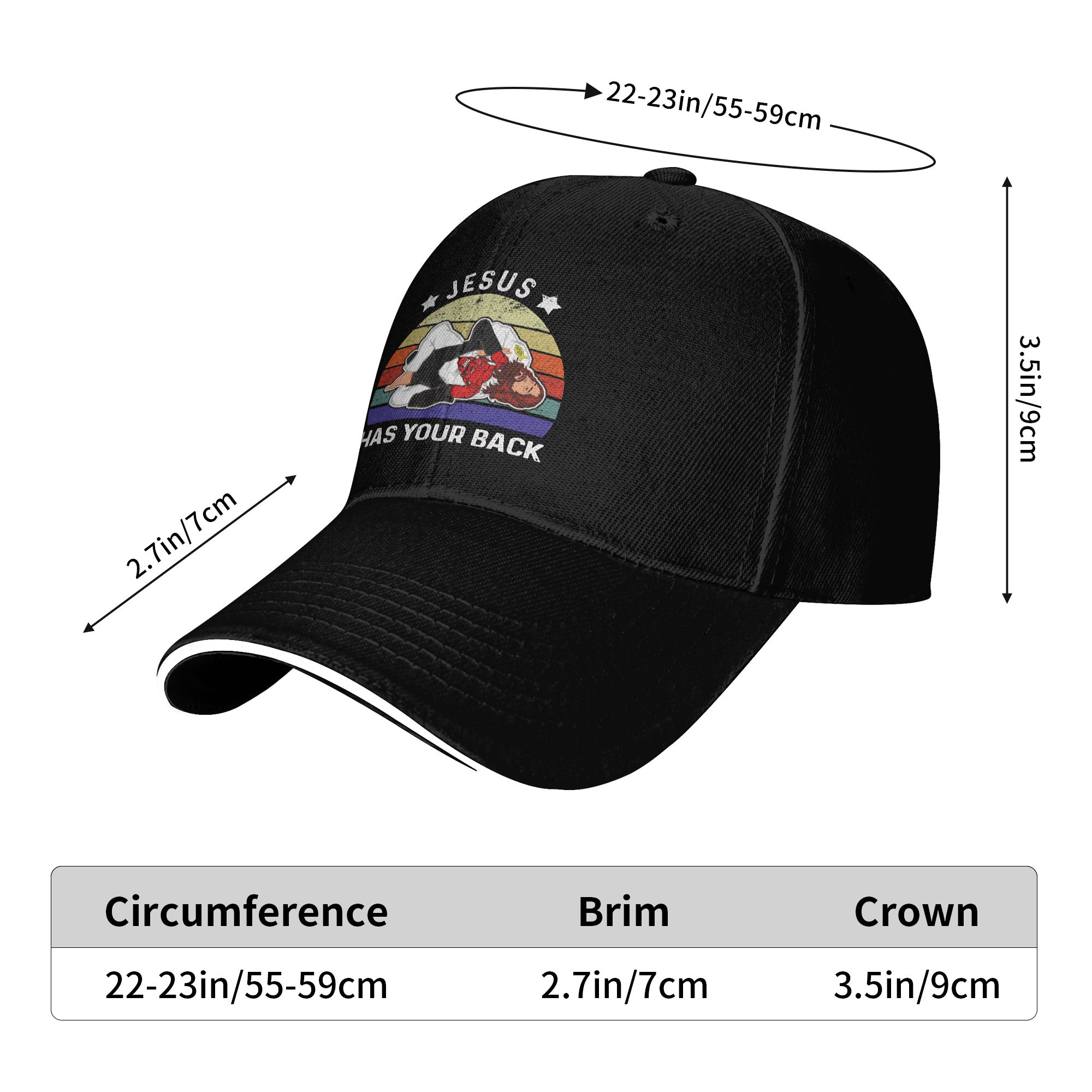 Gorra de Jiu Jitsu con la insc - Golf Cap Dad reseña y precio